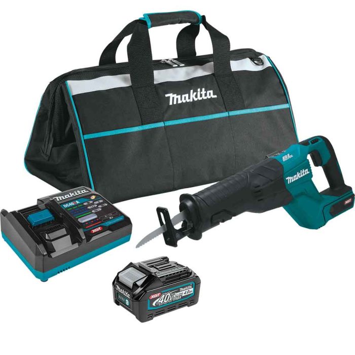 Makita GRJ01M1 40V MAX XGT Brushless Cordless Reciprocating Saw Kit w/ 4.0Ah - Image 1