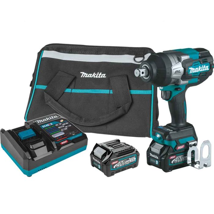 Makita GWT01D 40V MAX XGT 3/4" Sq. Brushless Cordless Drive Impact Wrench Kit - Image 1