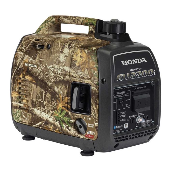 Honda EU2200i 2,200 Watt Realtree Camo Gas Powered Portable Inverter Generator w/ CO-Minder - Image 1