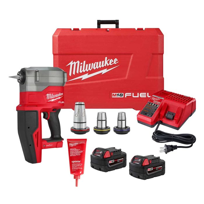 Milwaukee 2932-22XC M18 FUEL 2" ProPEX Expander Kit w/ 1-1/4" - 2" Expander Hose - Image 1
