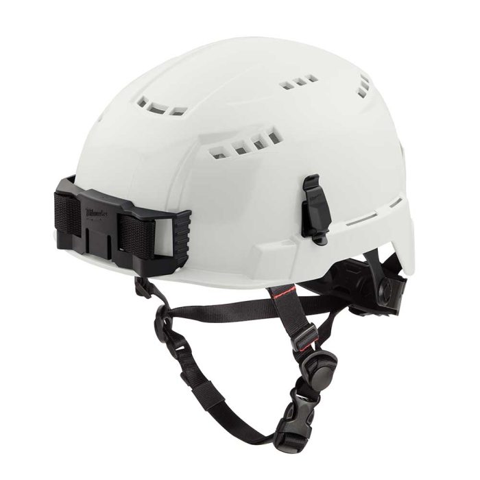 Milwaukee 48-73-1300 White Vented Class C Type 2 Safety Helmet w/ BOLT - Image 1