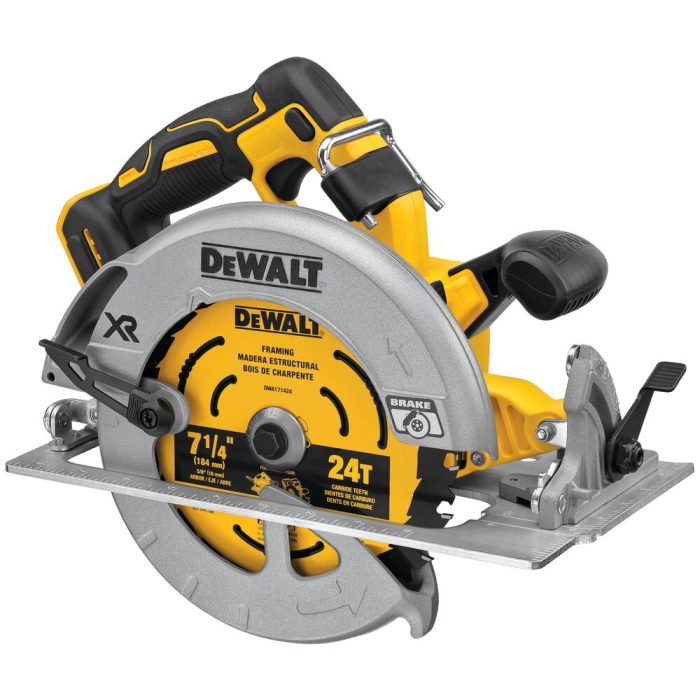 DeWALT DCS574B 20V MAX XR 7-1/4" Circular Saw w/Power Detect Tool Tech Bare Tool - Image 1