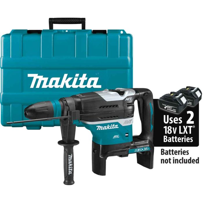 Makita XRH07ZKUN 18V X2 36V LXT 1-9/16" Brushless AVT Rotary Hammer - Bare Tool - Image 1