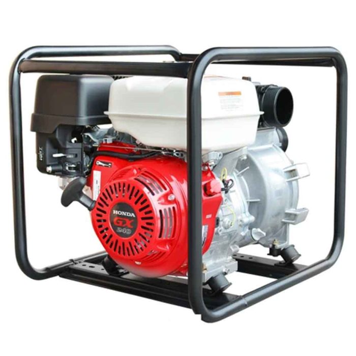 Tomahawk Power TW3H 8 HP 3" Industrial Duty Trash Water Pump w/ Honda Engine - Image 1