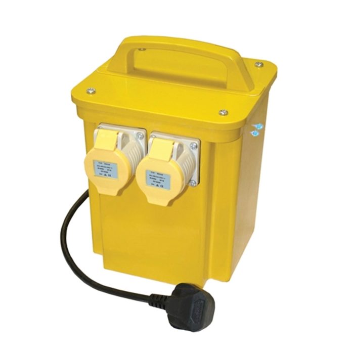 110v 3.3kVa Transformer with 2x16 amp Outlets - Image 1