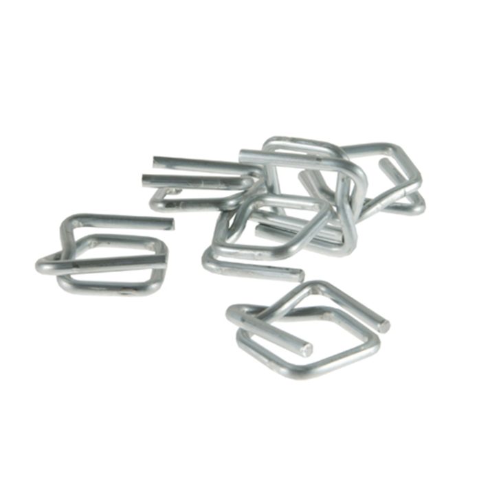 19mm Fastening Galvanised Buckles - 1000 Pack - Image 1