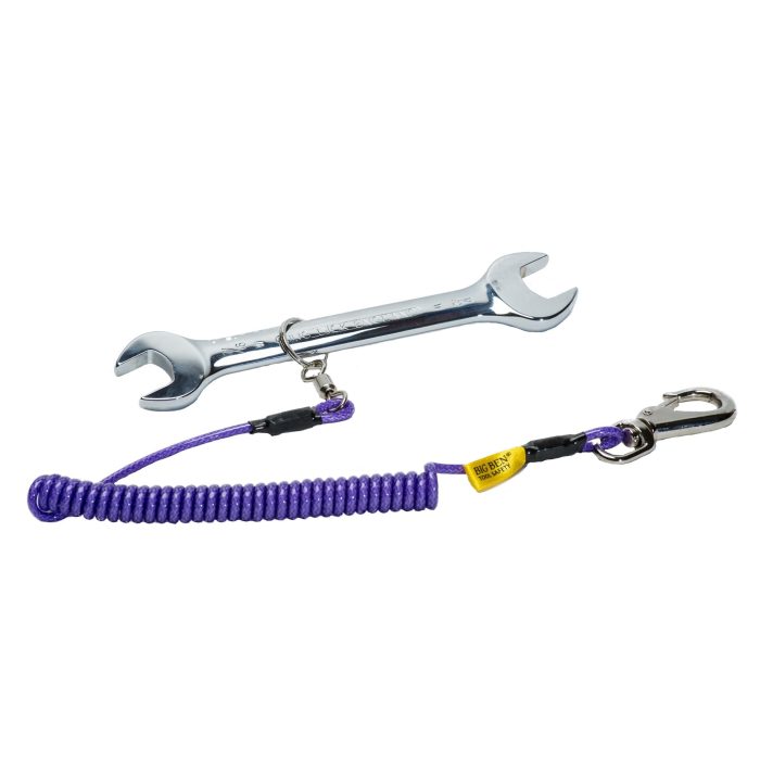 7/16” x 1/2" Flat Open Ended Spanner with Tether - Image 1