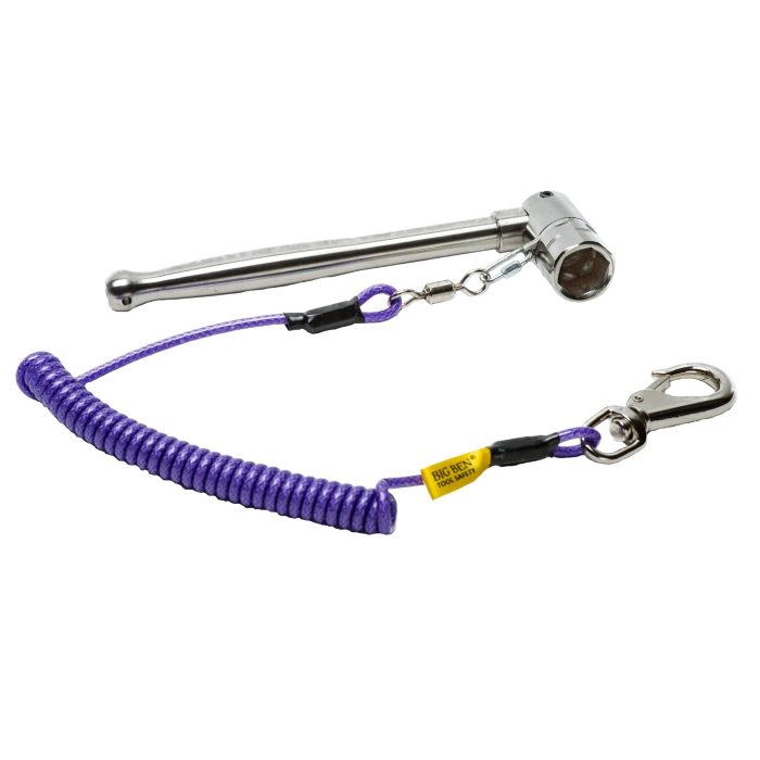 BIGBEN® Titanium Hex Box Spanner with Poker Handle & Tether - Image 1