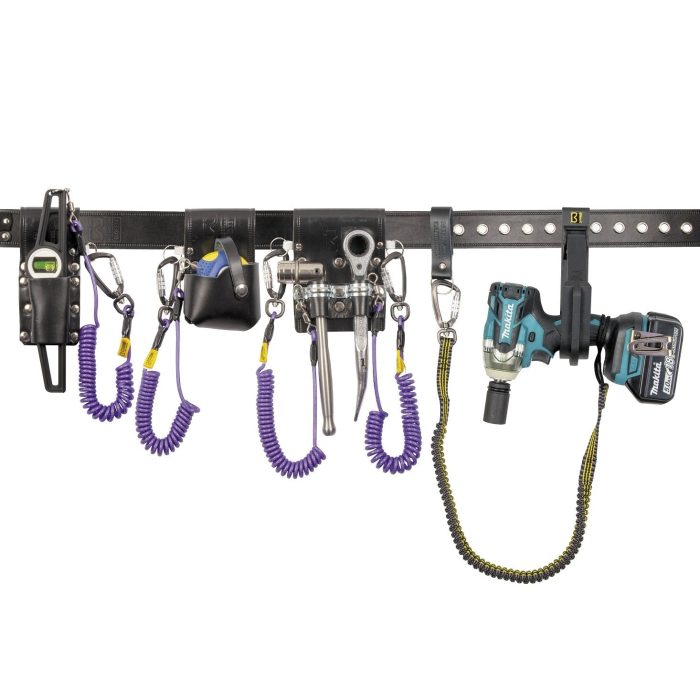 BIGBEN® Deluxe Tool Belt Kit with Tethered Tools & Makita Impact Wrench - Image 1