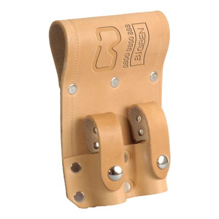 BIGBEN® Double Spanner Frog with Safety Loop - Natural Leather
