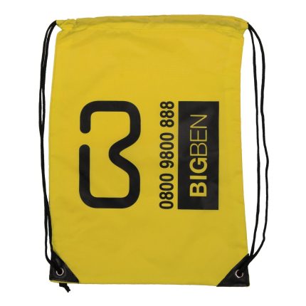 BIGBEN® Drawstring Harness Bag - Yellow