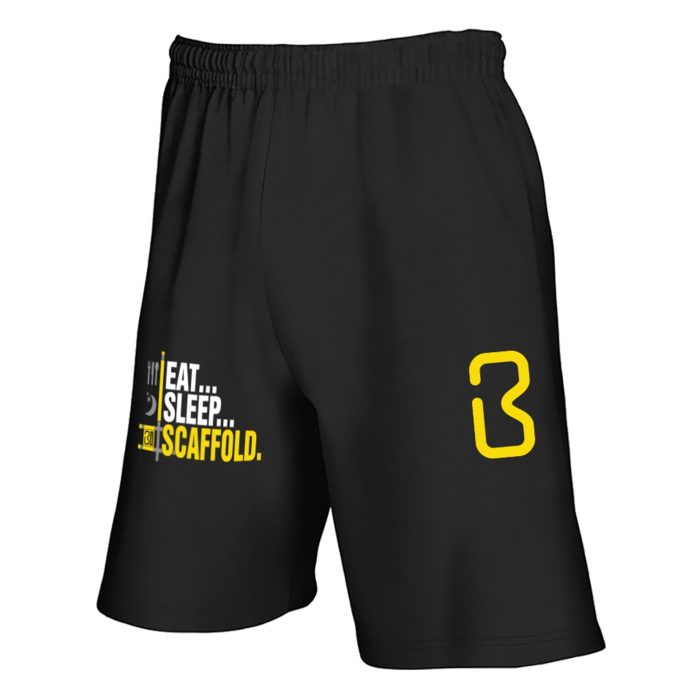 BIGBEN® Eat, Sleep, Scaffold Jogger Shorts - XXL - Image 1