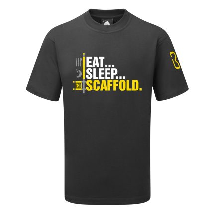 BIGBEN® Eat, Sleep, Scaffold T-Shirt - 3XL