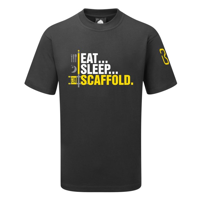 BIGBEN® Eat, Sleep, Scaffold T-Shirt - 3XL - Image 1