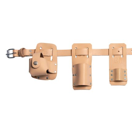 BIGBEN® Kids Leather Scaffold Belt Set - Leather kit with 35" Belt