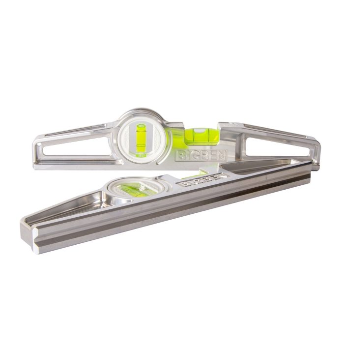 BIGBEN® Grooved Scaffolders Level Induction Magnetic - Alloy Mirror - Image 1