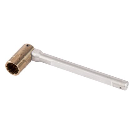 BIGBEN® 7/16" All Titanium Bi-Hex Spanner - Titanium Thick Flat