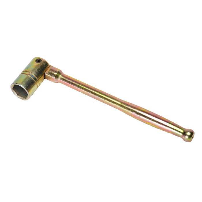 Contractors 7/16" Hex Box Zinc Plated Spanner - Image 1