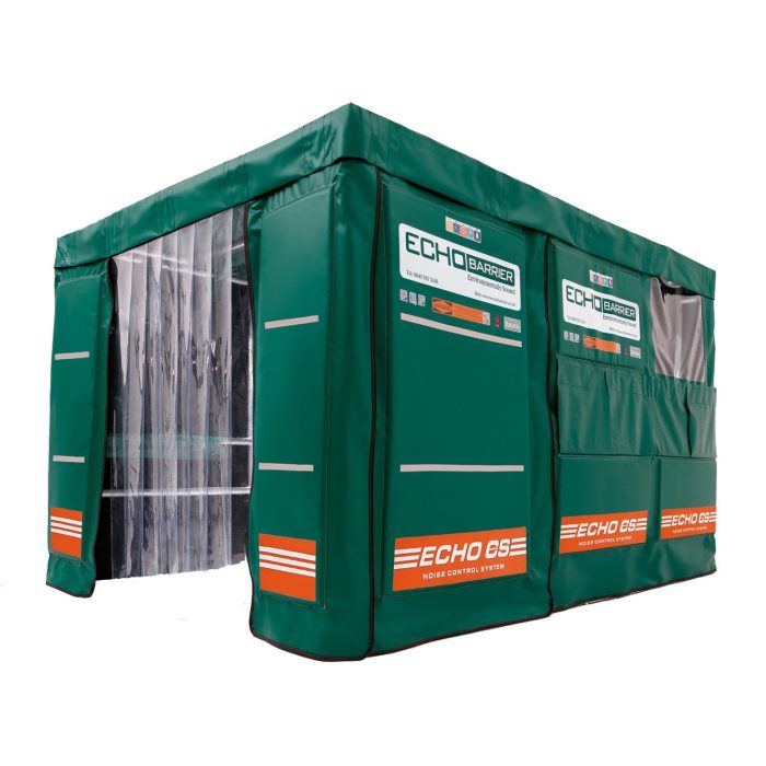 Echo Acoustic Barrier Cutting Station - Large - 3.3m x 2.4m x 2m high - Image 1