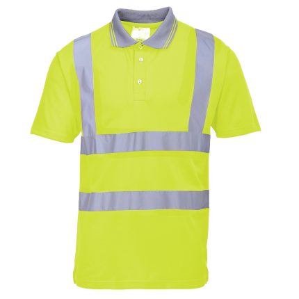 Hi-Vis Polo Shirt - Yellow