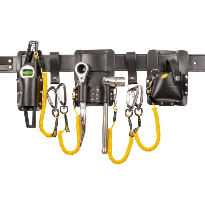 IMN Contractors Tethered Tool & Belt Set - Black - Image 1