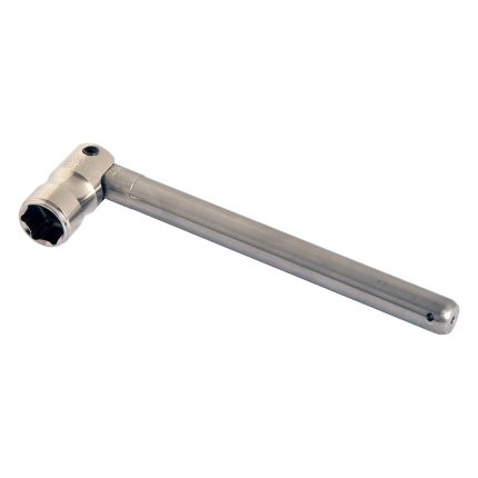 IMN 7/16" Pinched Steel Hex Box Spanner - Aircraft Alloy Chunky Round 18mm