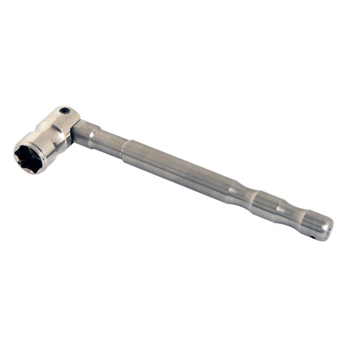 IMN 7/16" Pinched Steel Hex Box Spanner - Titanium Chunky Grippa - Image 1