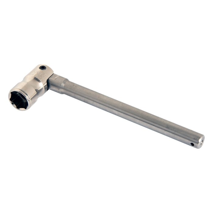IMN 7/16" Pinched Steel Hex Box Spanner - Titanium Thick Round 16mm - Image 1