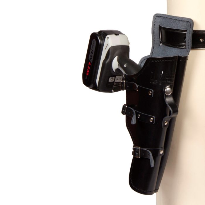 Leach’s Drill Holster - Black Leather - Image 1