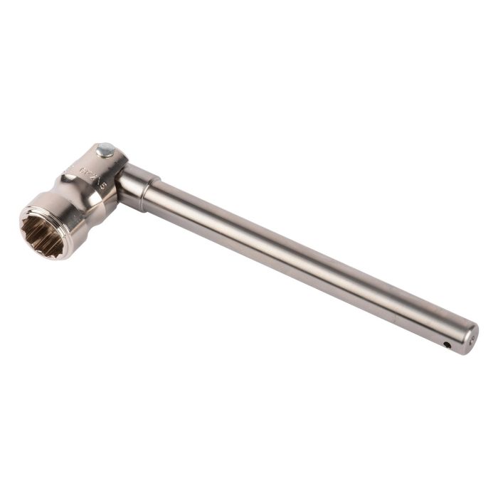 Leach’s 7/16" Long Life Bi-Hex Box Spanner - Stainless Steel Thick Round 16mm - Image 1