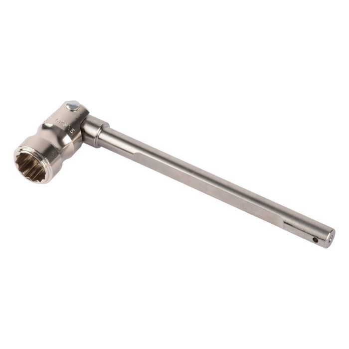 Leach’s 7/16" Long Life Bi-Hex Box Spanner - Stainless Steel Thin Flat - Image 1