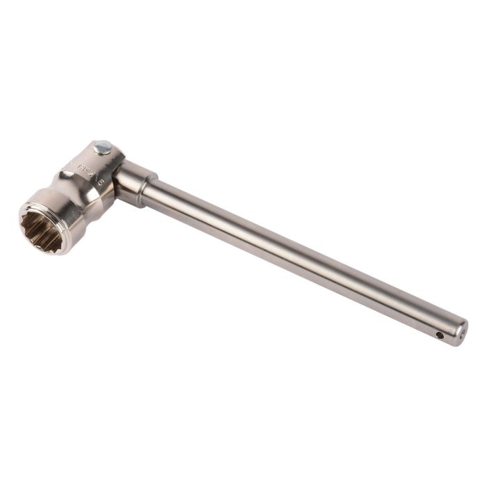 Leach’s 7/16" Long Life Bi-Hex Box Spanner - Stainless Steel Thin Round 14mm - Image 1