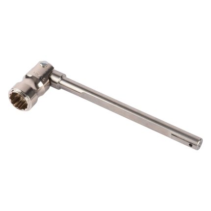 Leach’s 7/16" Long Life Bi-Hex Box Spanner - Aircraft Alloy Thin Flat