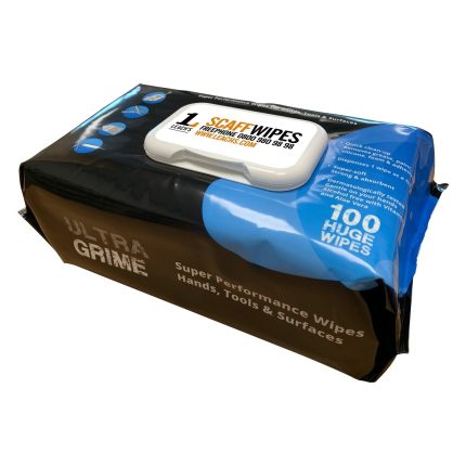 Scaffwipes Ultragrime Industrial Wipes - 100 Wipes