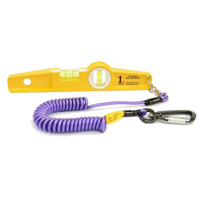 Stabila Rare Earth Magnetic Boat Level with Twistlock Carabina Tether - Image 1