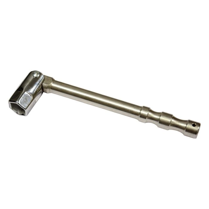 Leach's 7/16" Traditional Hex Box Spanner - Stainless Steel Chunky Grippa - Image 1