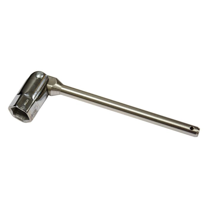 Leach's 7/16" Traditional Hex Box Spanner - Stainless Steel Extra Thin Round 12mm - Image 1