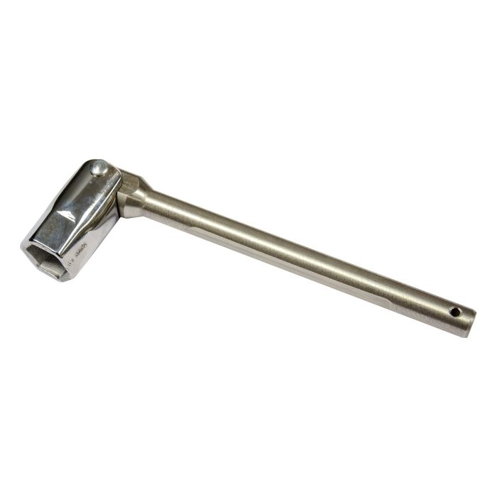 Leach's 7/16" Traditional Hex Box Spanner - Titanium Thin Flat - Image 1