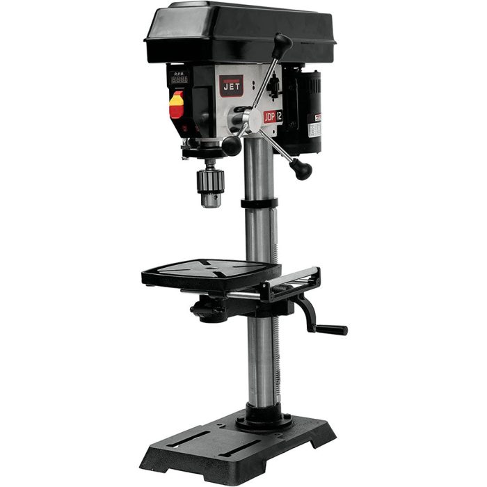 JET 716000 JWDP-12 12-Inch 1/2-Hp Variable Speed Stable Base Drill Press - Image 1
