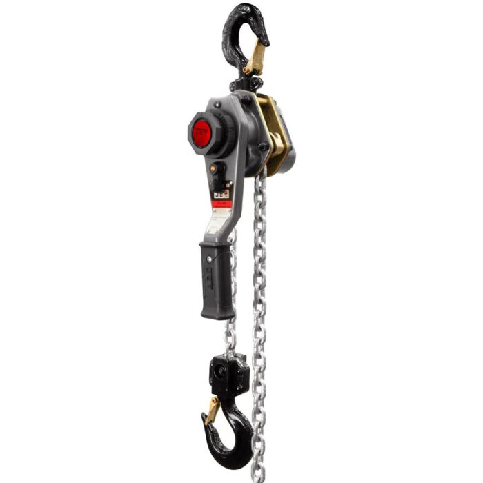 JET 376301 JLH-150WO-10 1-1/2 Ton 10 ft Lever Hoist w/ Overload Protection - Image 1