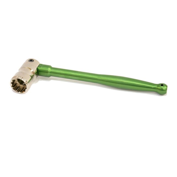IMN 7/16" Bi-Hex Whippet Spanner - Racing Green - Image 1
