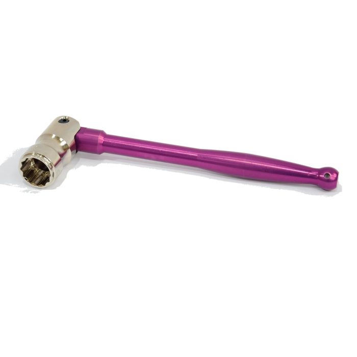 IMN 7/16" Bi-Hex Whippet Spanner - Purple Metallic - Image 1