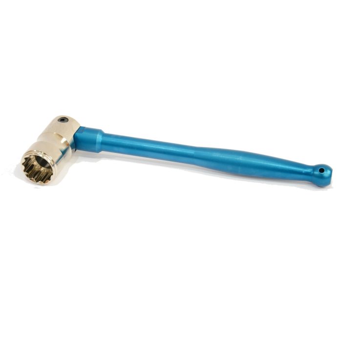 IMN 7/16" Bi-Hex Whippet Spanner - Midnight Blue - Image 1