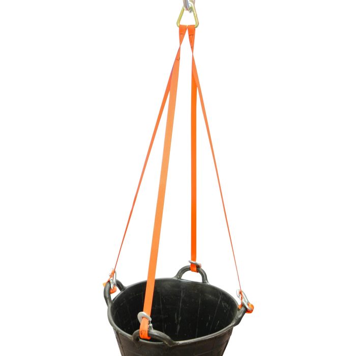 4 Way Lifting Sling for Hoist Bucket  - 1m Leg - Image 1