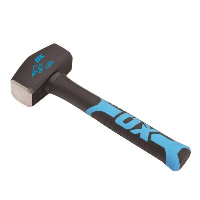 OX Trade Fibreglass Handle Club Hammer - 4lb - Image 1