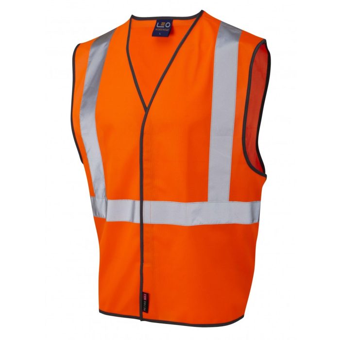 Hi-Vis Railtrack Vest Class 2 - Orange - Image 1
