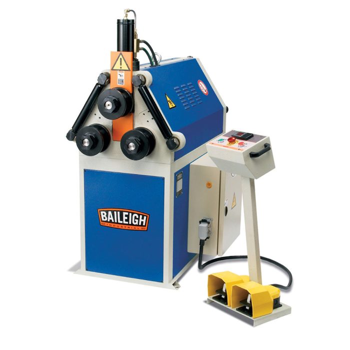 Baileigh 1006835 R-H45 Hydraulic Roll Bender w/ 3 Driven Rolls - Image 1