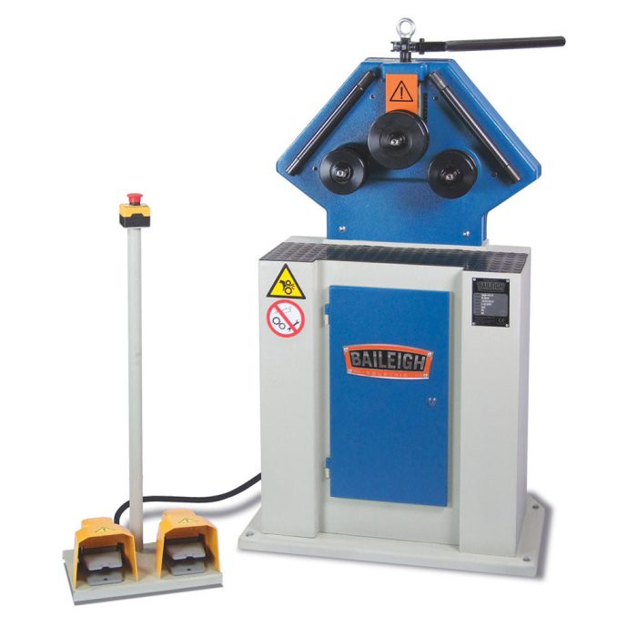 Baileigh 1006852 R-M40 220V Variable Speed Ring Roll Machine Bender - Image 1
