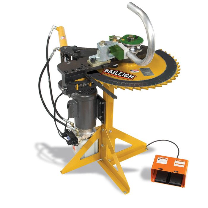 Baileigh 1006776 RDB-125 110V Hydraulic Industrial Rotary Draw Bender - Image 1