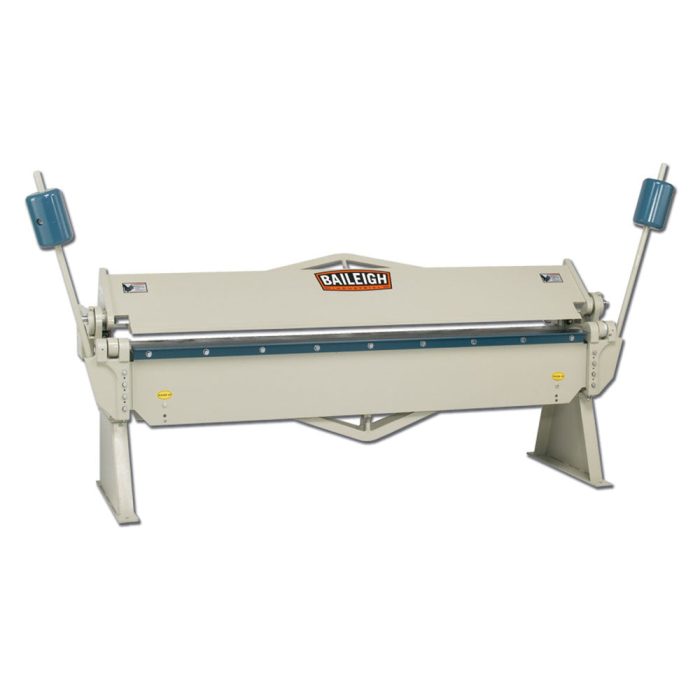 Baileigh 1004652 HB-9612 Sheet Metal Leaf Brake w/ 8' x 12 ga Capacity - Image 1